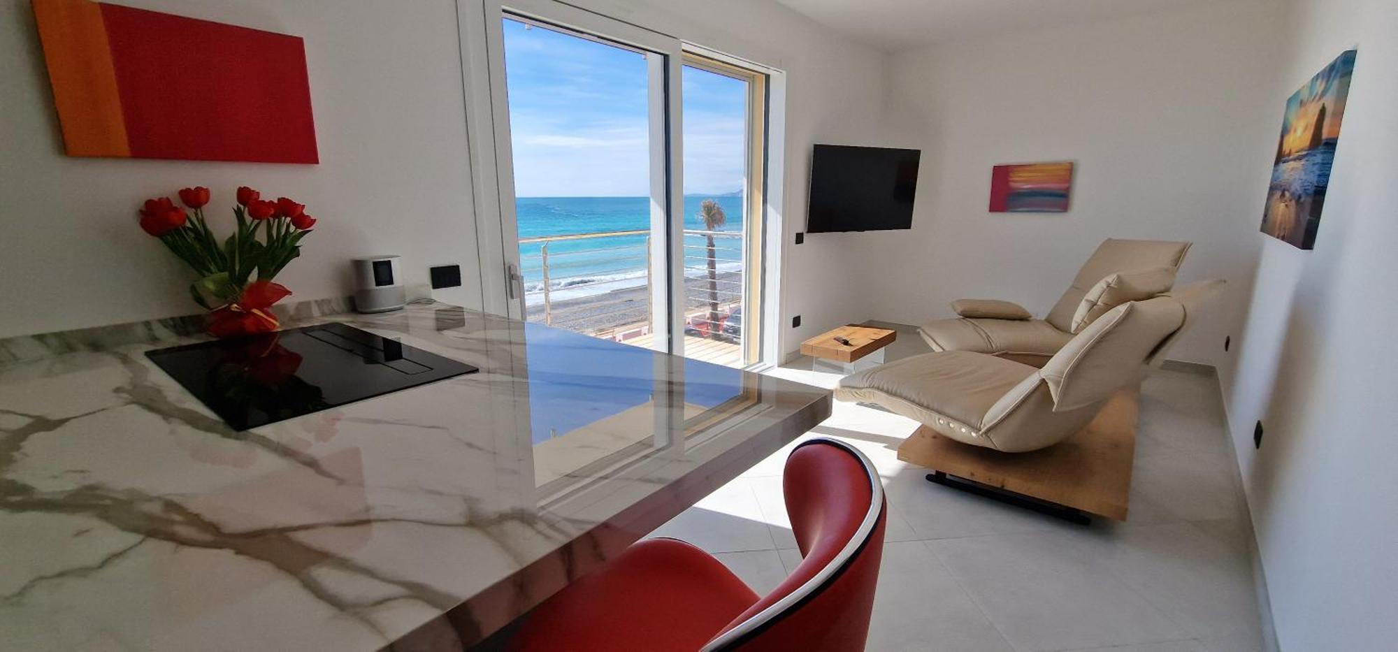 Ferienwohnung Mare Blu Ventimiglia Exterior foto