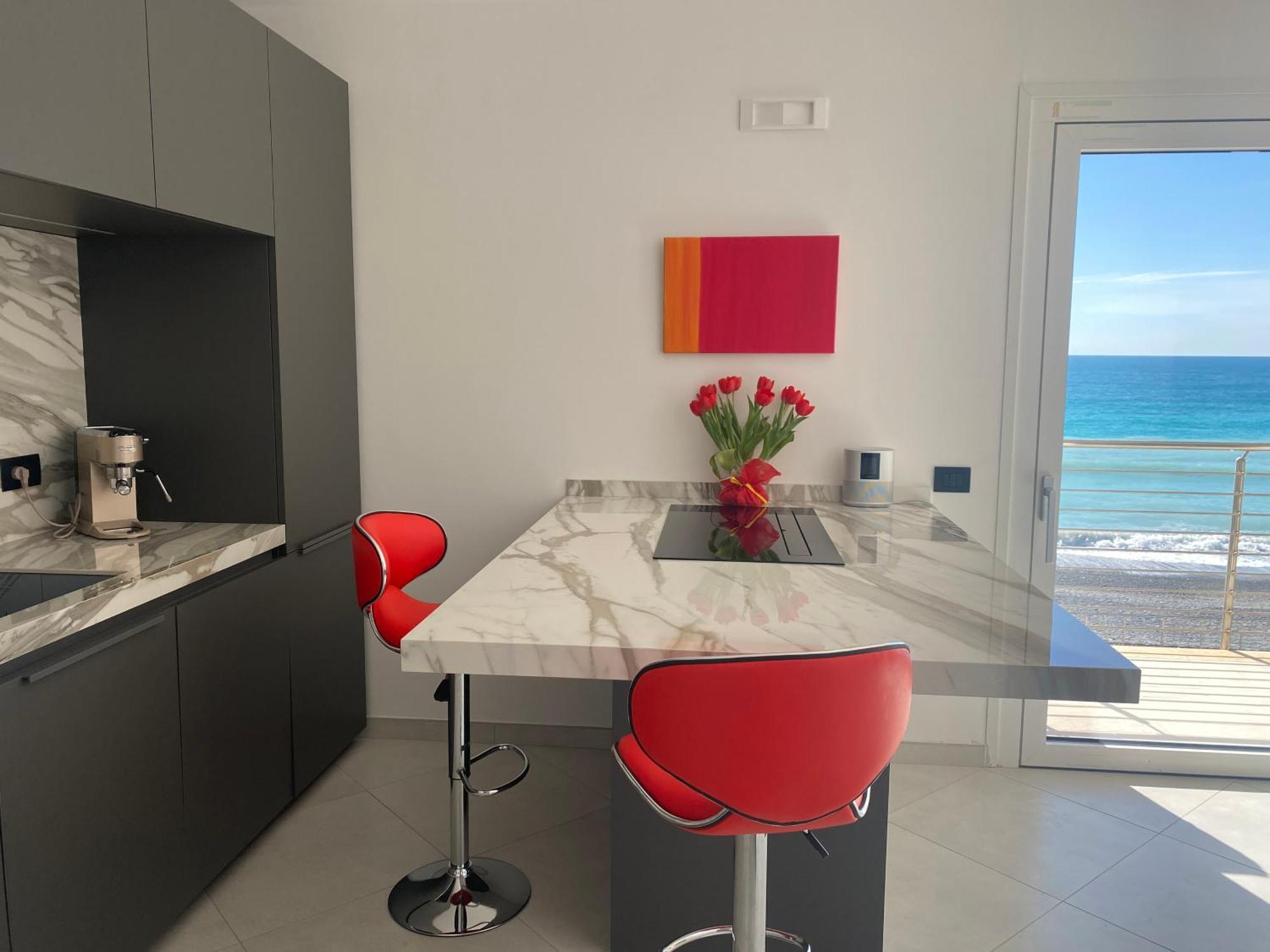 Ferienwohnung Mare Blu Ventimiglia Exterior foto