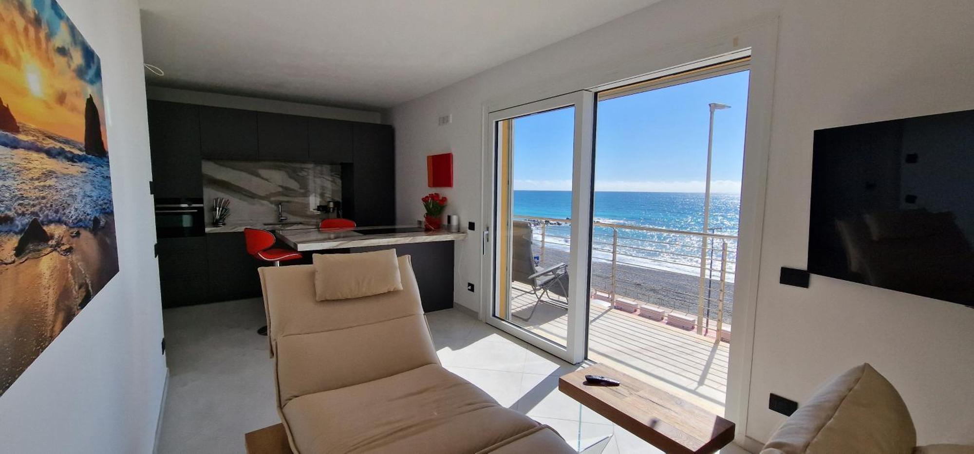 Ferienwohnung Mare Blu Ventimiglia Exterior foto