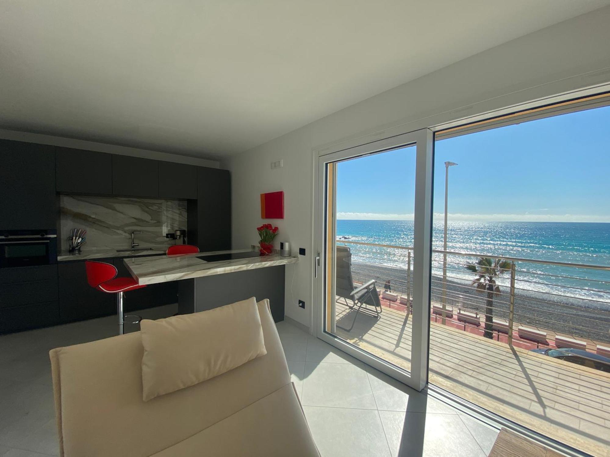 Ferienwohnung Mare Blu Ventimiglia Exterior foto