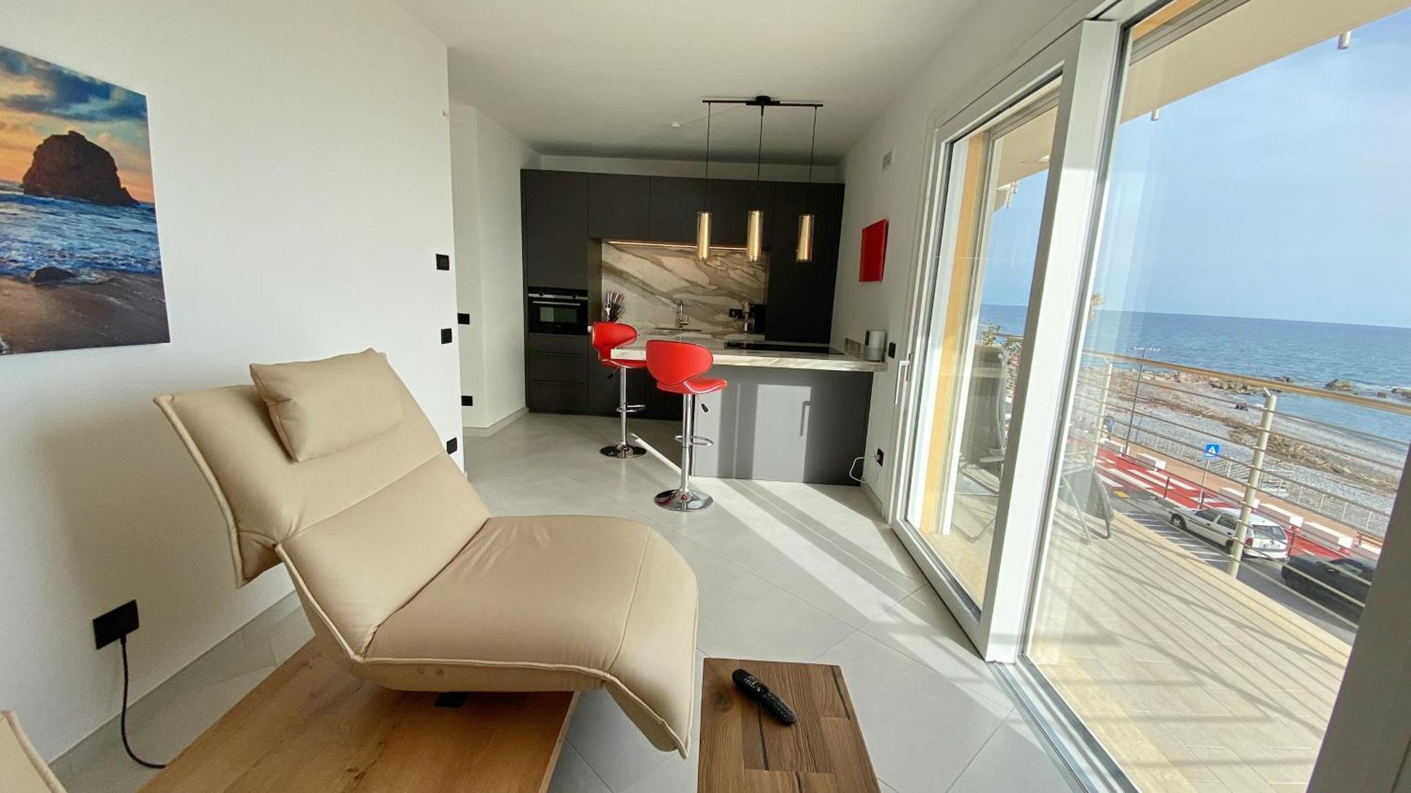 Ferienwohnung Mare Blu Ventimiglia Exterior foto